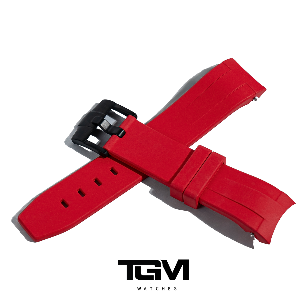 TGM103 Rubber in Army Red