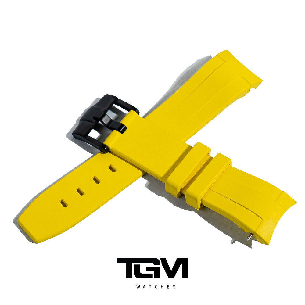 TGM102 Rubber in Army Yellow