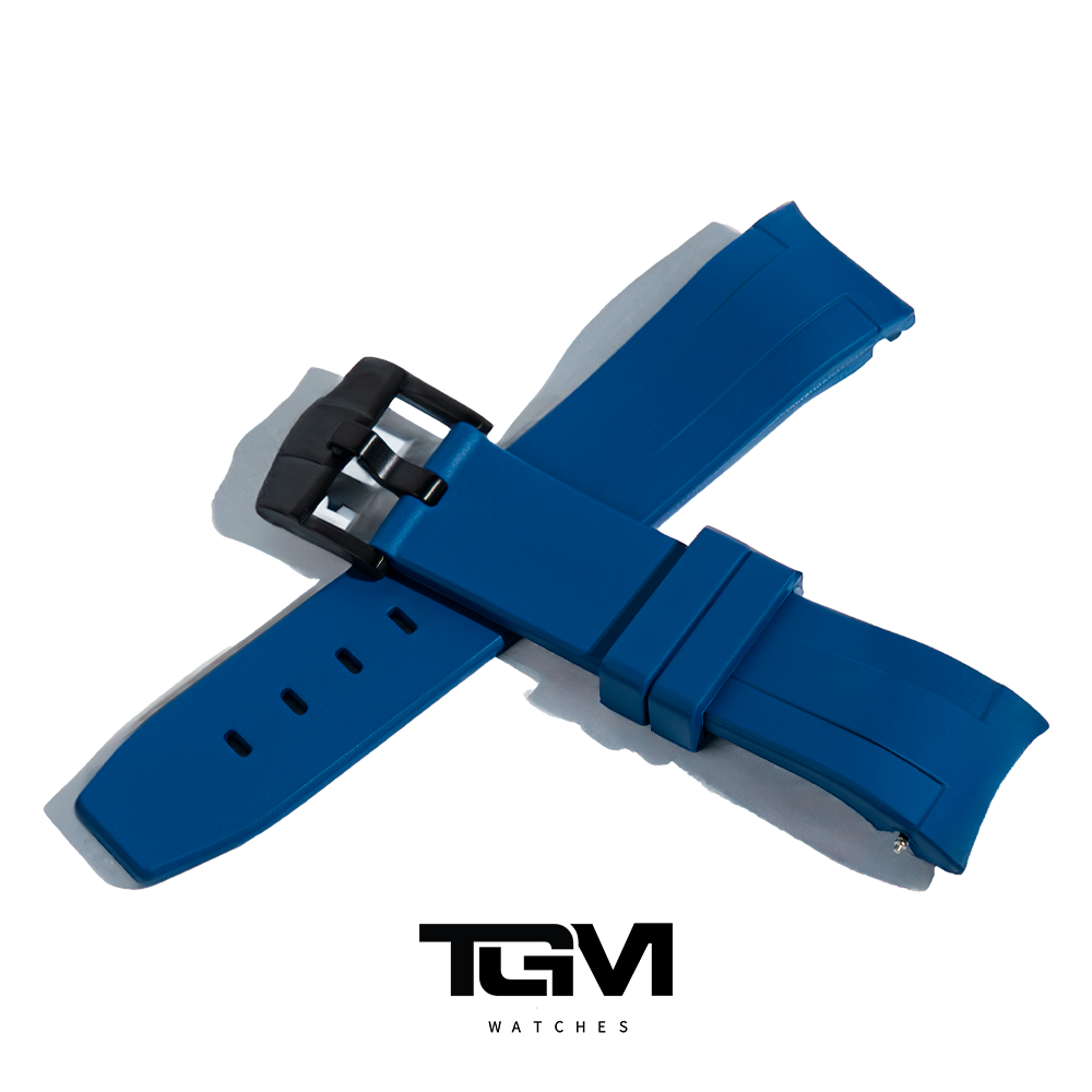 TGM107 Rubber in Army Dark Blue