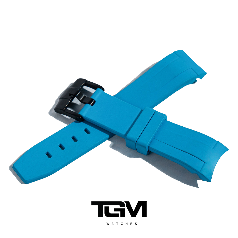 TGM106 Rubber in Army light Blue